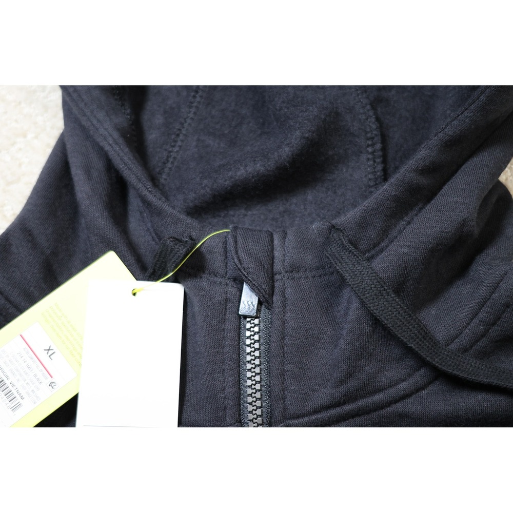 All in Motion Womens Active Comfort Full Zip Hoodie Black XL 214 14 1663 - Picture 6 of 8